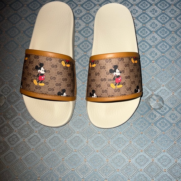 Gucci | Shoes | Gucci Nwt Disney Mickey Mouse Collection Slides | Poshmark